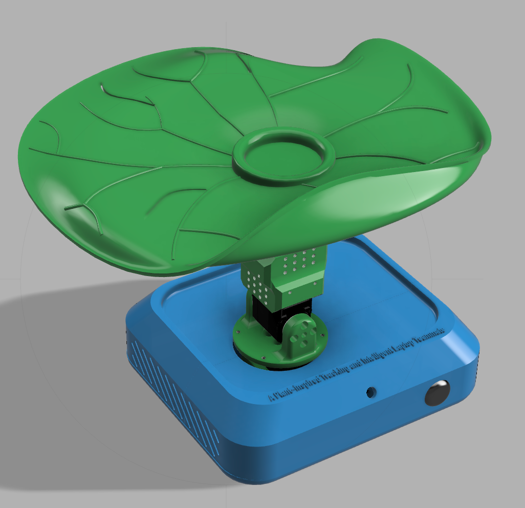 CAD render of the TILT laptop stand